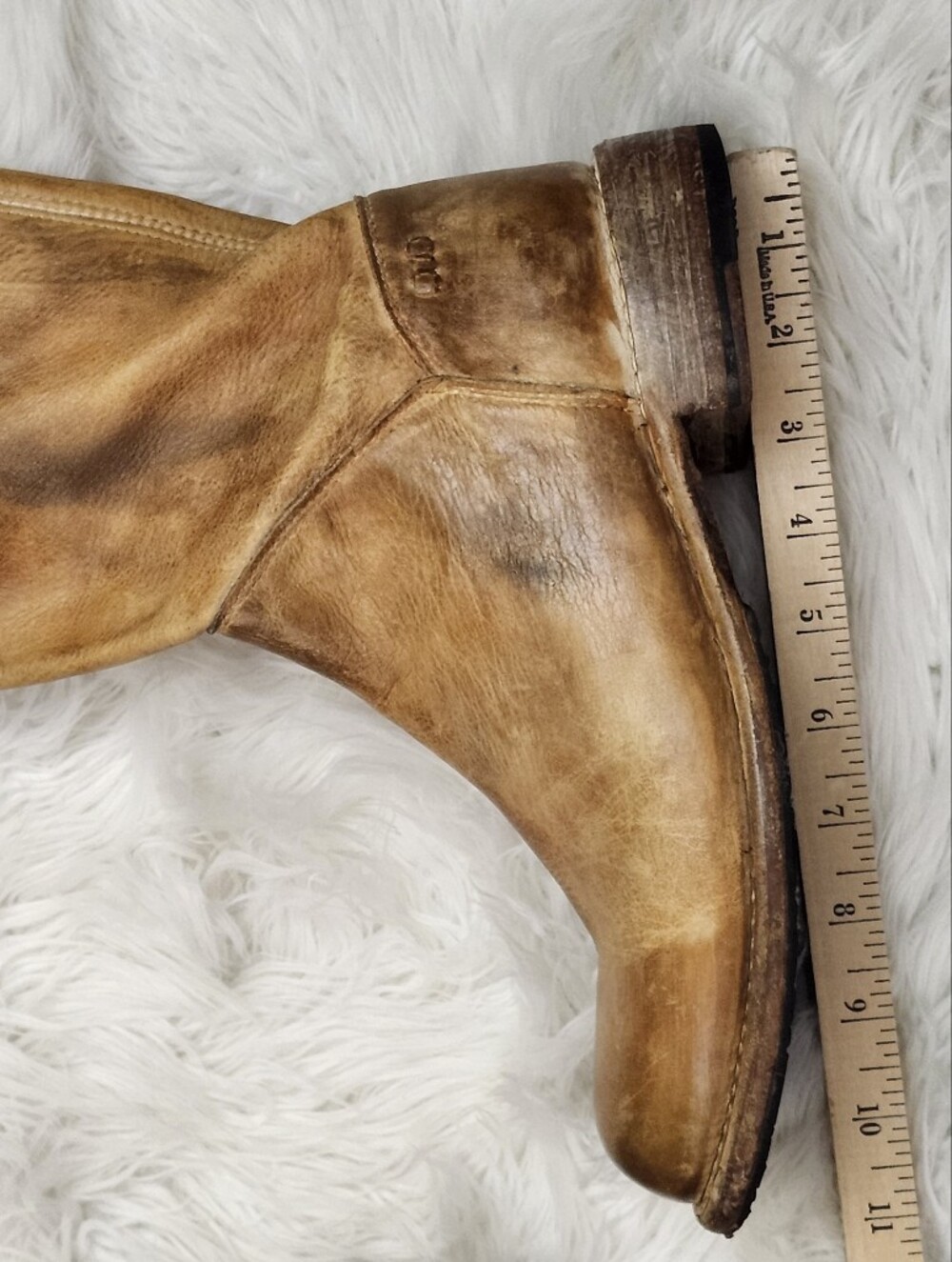Bed Stu Manchester Distressed Riding boots Equestrian Cobbler Series Grunge Sz 8 - Picture 14 of 15